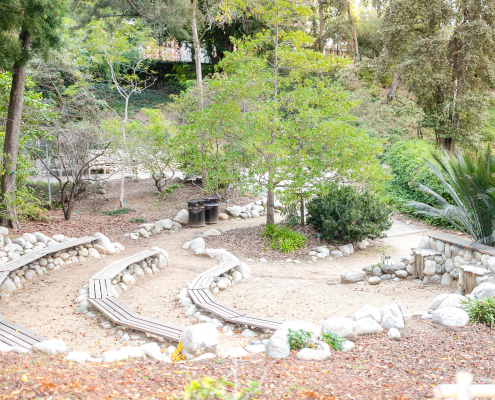 Right Side View Outdoor Venue Space in Los Angeles
